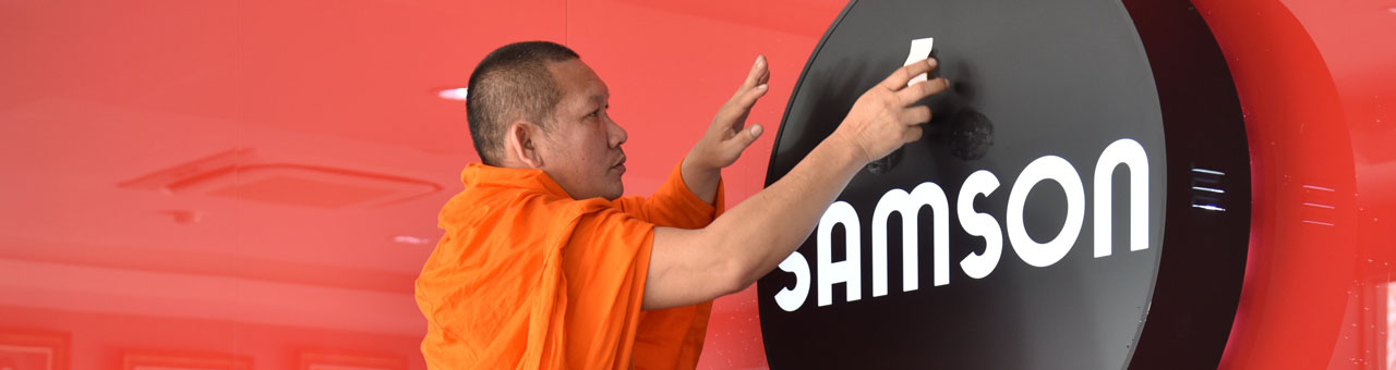 Inauguration of the new SAMSON building in Thailand